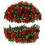 4-Pack Simulatie Bloem Topiary Bollen Voor Centrumdecoraties 5