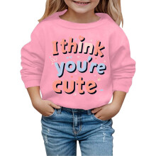 Nieuwe, modieuze en interessante kinderhoodies met print, perfect voor Valentijnsdag, voor de herfst en winter.