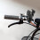 Black Bike Flashlight Mount with Clamp 1
