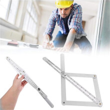 Multi Angle Stainless Steel Protractor Corner Angle Finder Precision Tool For Woodworking And Measuring