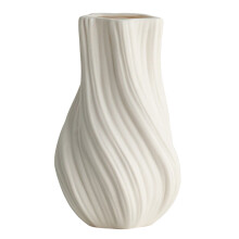 Sunxin Desktop Ornament Creative White Ceramic Decorative Vase Flowers Living Room Flower Arrangement Desktop Decoration Study Flower, Vase *1