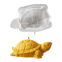 Matriță de silicon 3D cu țestoase marine pentru turnare în rășină, demontare și curățare ușoară, perfectă pentru decorarea casei sau