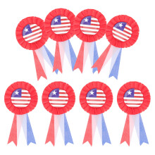 10Stk American Brooch Anstecker Metall Für Kleidung