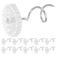 200pcs Slip Resistant Furniture Tacks Iron Sofa Spiral Nails for Housewarming