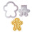 Crăciun tematică cookie cookie embossing matrite copt instrumente biscuiți matrite plastic pentru copt cookie 1