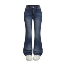 Stretch Flare Jeans for Girls Soft Denim Pants 1 Pair