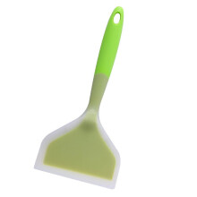 Espátula de silicone com boca larga, antiaderente, raspador, utensílio de cozinha, espátula larga para pizza, fácil de limpar.