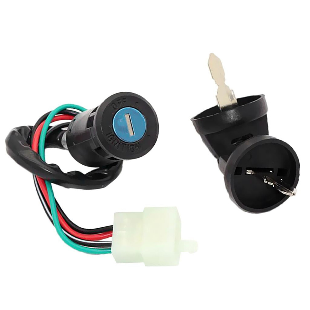 4 Pin Wire Ignition Key Switch For Chinese Quad 4 Wheeler Atv Go Kart Taotao 9551475201146