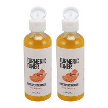 2x100ml Organischer Kurkuma aufhellender und feuchtigkeitsspendender Gesichtstoner