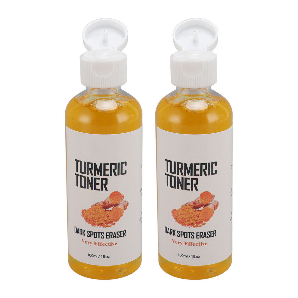 2pcs 100ml Organic Turmeric Facial Toner Deep Moisturizing & Brightening