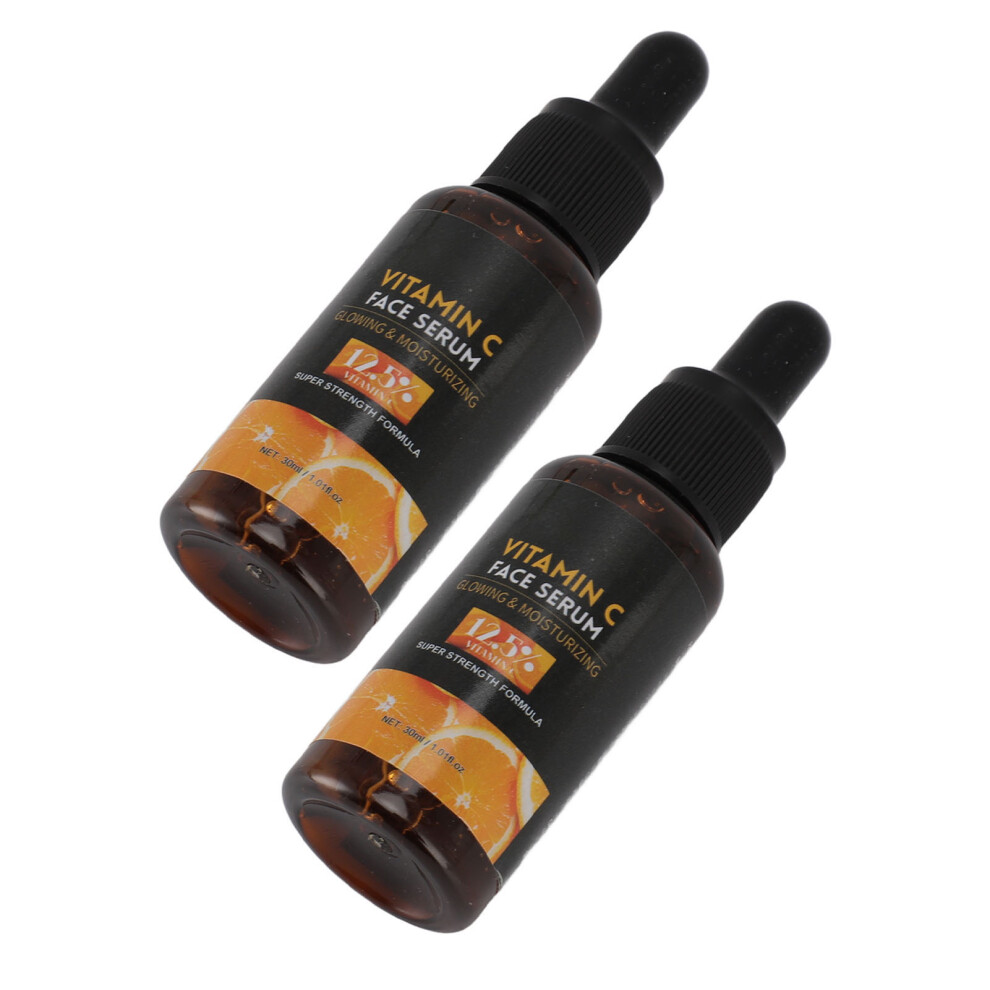 2pcs 30ml Vitamin C Face Serum Moisturizing Anti-Aging Fine Lines Skin Care