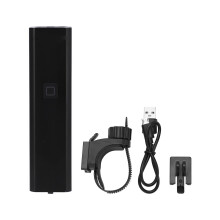 Fahrradscheinwerfer-Set, superhelle LED-Fahrradlampe mit langer Akkulaufzeit, USB-aufladbar, wasserdicht, einfache Installation und vielseitige