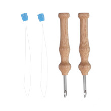Stainless Steel Sewing Needle Threader, Can Also Be Used For Stringing Beads Easy To Use Durable And Ergonomic Design Suitable For Fabric Design