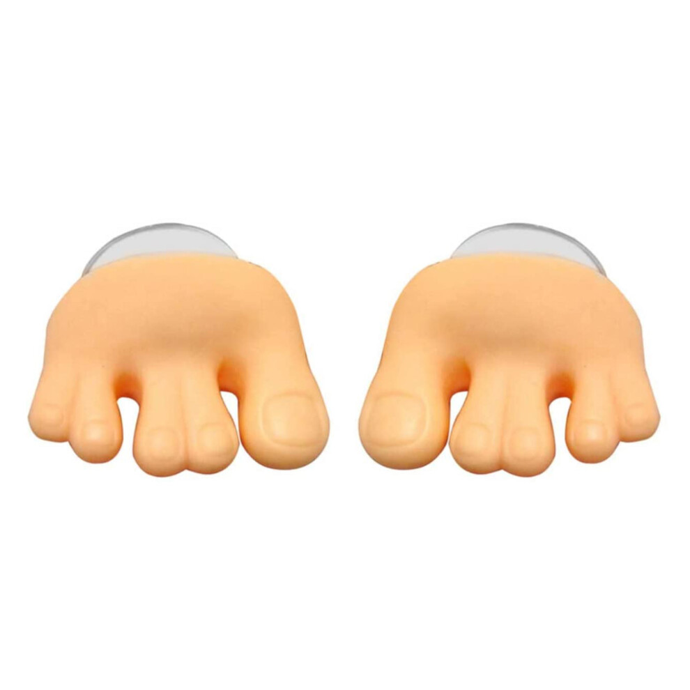 (Both Feet) Creative Toes Suction Holder Lightweight And Durable Holder For Phone Cords Earphone Cables 6253032025495