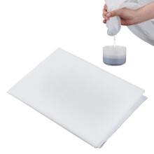 400 Mesh Nylon Filter Mesh 50x39", White, Woven, Reusable, 0.1mm Thick, for DIY, Paint, Home Brewing, Chemical Industry – compatible with standard