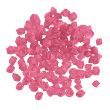 Sunxin Luminous Stones 8x10mm, 300pcs/Pack, Purplish Red, Non-Radioactive Resin, for Aquarium & Garden Decoration