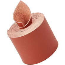2 Inches Wide Full Grain Brown Leather Straps 78 Inches Long Flat Leather Cord 1.2mm Thick Single Sided Imitation Leather Strips