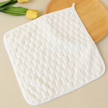 Soft, Absorbent Clouds Grid Small Towels – Aesthetic Design, Portable & Multi-use, Gentle on Skin, Compatible with Travel