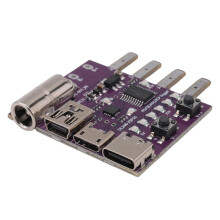 Type-C PD3.1 Fast Charging 4-Wire Test Board Voltage Meter Deceiver 140W Charger Aging Tool for DL24 Load Tester