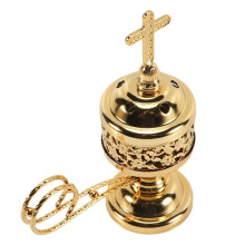 Charcoal Incense Burner Gold Incense Holder Charcoal for Incense Burner Censer Incense Burner Catholic Incense Burner
