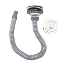 Drain Plug Stainless Steel Sink Plug, Hair Salon Shampoo Basin Drain Plug, Sink Plug with Hair Catcher for Shampoo Bed