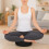 Meditation Cushion Set with Yoga Strap - Buckwheat Filled 1