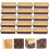 25Pcs Paper Loaf Pans For Baking Bread Cakes Rectangular Trays 7