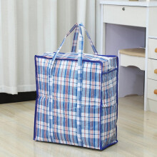 Borsa portaoggetti portatile in tessuto a quadri con stampa spessa, ideale per traslochi, shopping, viaggi e come borsa per riporre e organizzare i