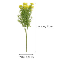 4er-Pack künstliche Blumen in verschiedenen Farben für Hochzeitsdekoration, Blumenarrangements und Innendekoration