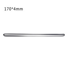 Replacement Turntable Belt Rubber Flat Drive Belt for Record Player CD-ROM Repeater Phono 4mm Wide Belt