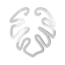 Supporto In Plastica per Stelo di Pianta da 1 Pezzo, Supporto per Stelo di Fiore, Supporto Riutilizzabile per il Fissaggio di Piante,B