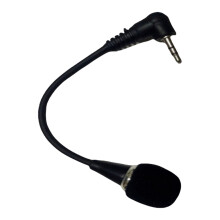 3.5mm External Microphone For Laptop PC Phone Double Channel Stereo Sound Streaming 3.5 Metal Mic