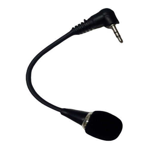 3.5mm External Stereo Microphone for Laptop PC Phone Metal