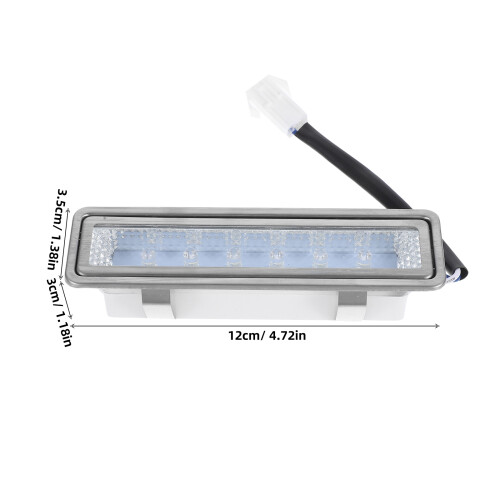 Range Hood Light Bulb Multi Glass ABS Alloy LED Glare Reduction 2