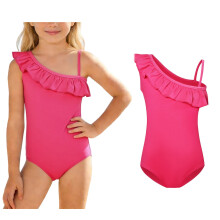 Badeanzug Mädchen, einteilig, schnelltrocknend, Sommerbademode, 5-6 Jahre