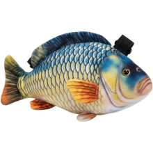 30CM simulovaná rybí plyšová taška přes rameno, 3D karas, papoušek, plněná ryba, peněženka na mince, taška přes rameno