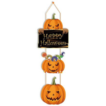 Maisíochtaí Oíche Shamhna Comhartha Crochta Doras Taibhse Pumpkin Oíche Shamhna Comhartha Crochta Doras Tosaigh do Sheomra Baile Oíche Shamhna
