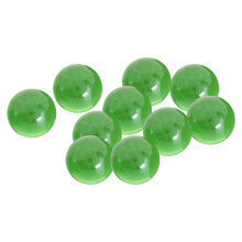 10 Stuks Knikkers 16 mm Glazen Knikkers Knicker Glazen Ballen Decoratie Kleur Nuggets Speelgoed Groen