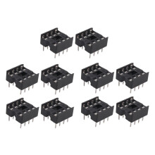 10 x 8 Pin DIP IC Sockets Adaptor Solder Type Socket