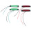 4Pcs Rot GrüN Boot Navigation LED Lichter Heck Lichter Boote Steuerbord Licht 12V 2