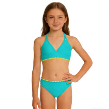 Costume da bagno per bambina, due pezzi, ad asciugatura rapida, estivo, da spiaggia, per bambine di 9-10 anni.