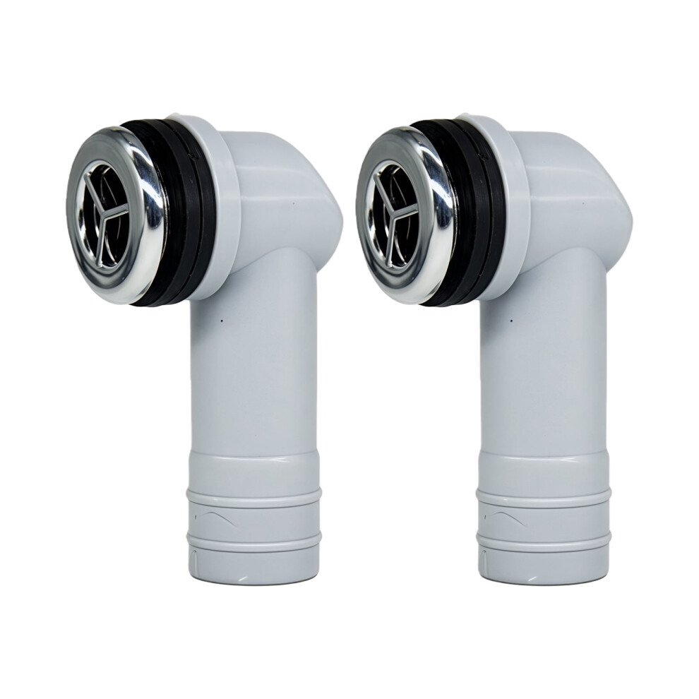 Kitchen Basin Overflows Hole Drainage Connector Basins Overflows Holes Drainage Waste Fitting Round Kitchens Sink Parts 9551475204468