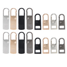 Zipper Handle Mend Fixer Repair Broken Zippers Detachable Zipper Pull Replacement Strong Grip Wear Resistant Reusable Easy Installation for Bags