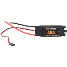 Børsteløs ESC40A RC elektronisk hastighetskontroller med gassbeskyttelse og overopphetingsbeskyttelse Motor elektrisk hastighetskontroller med