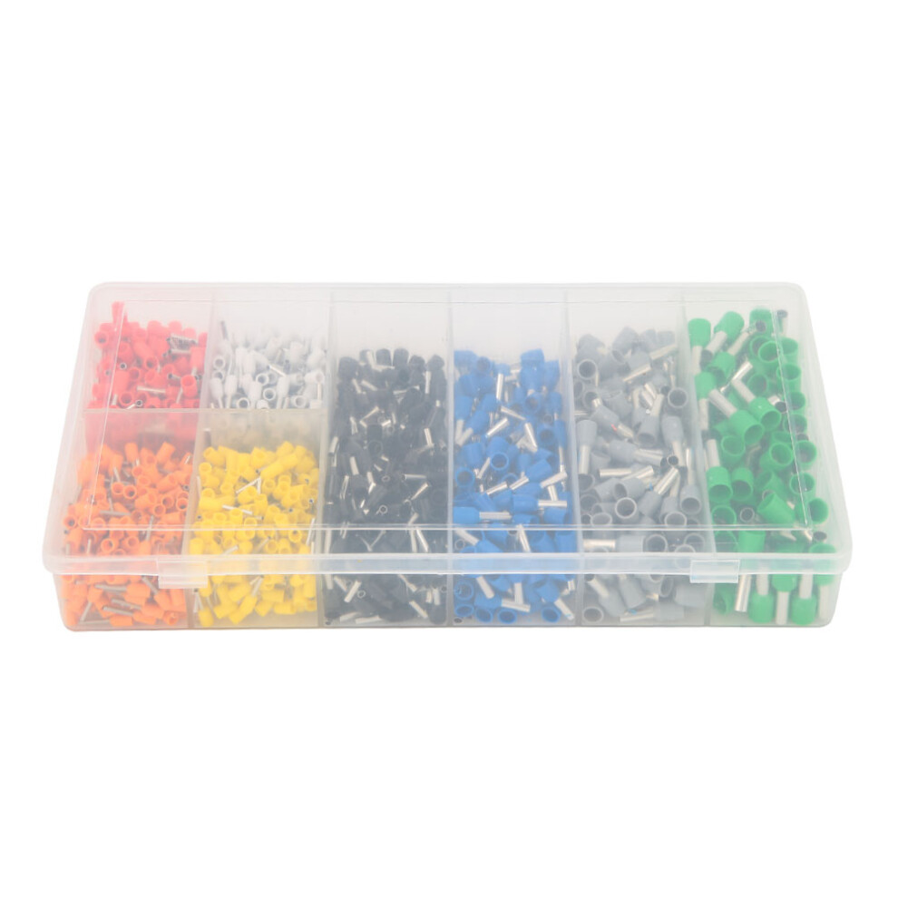 Wire Ferrules Insulated Wire Crimp Terminals Cold Pressed Electrical Terminals Quick Connectors Marine Auto Use With Storage Box Flame Retardant 9049227977383