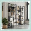 Bibliothèque industrielle, étagères de rangement à 14 niveaux 1