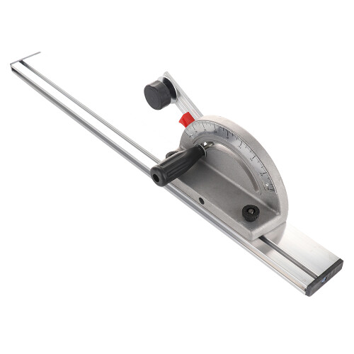 Sturdy Aluminum Construction Miter Fence System Adjustable Angle Stops Table Saw Compatible Precision Miter Gauge Accurate Angle Cutting Versatile