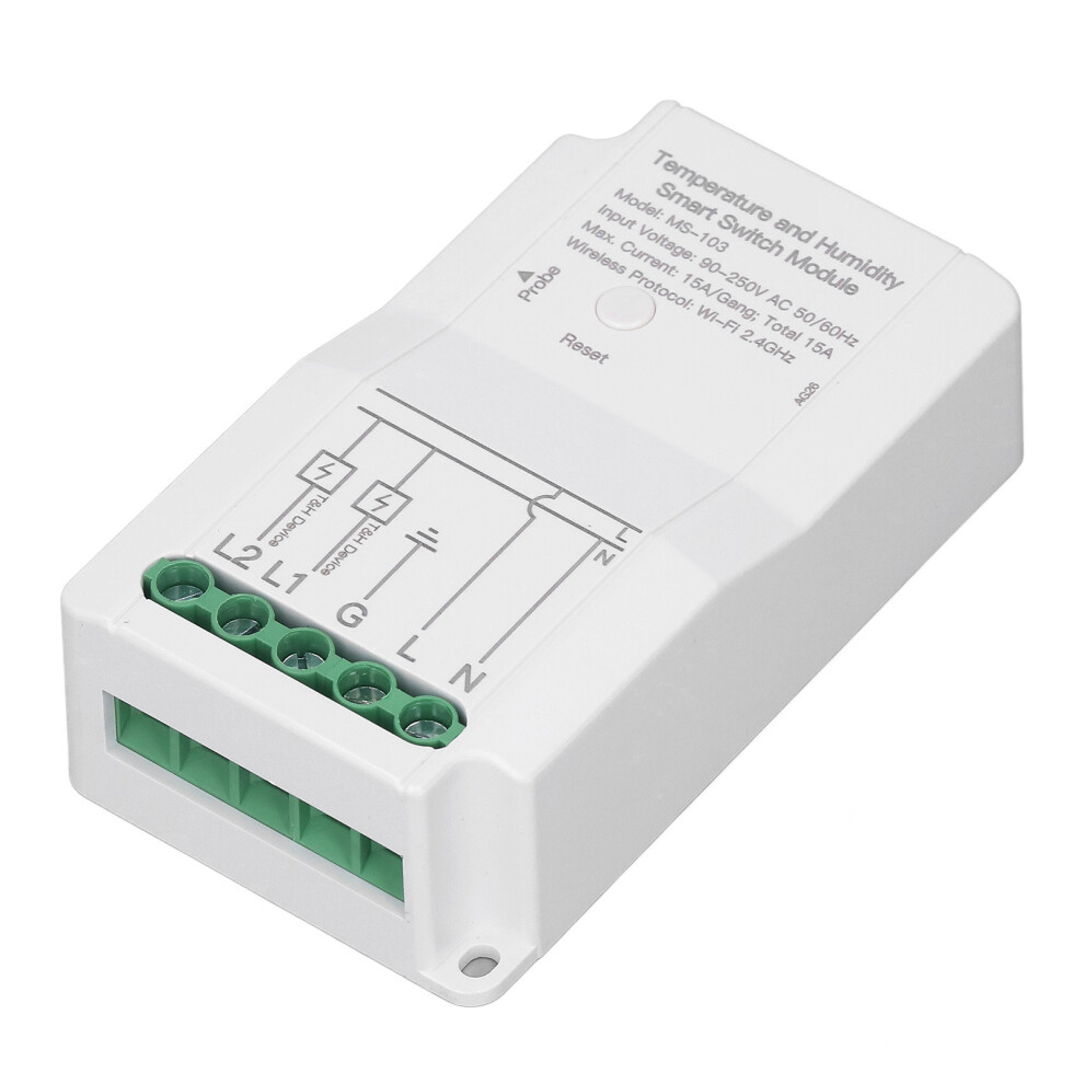 Programmable Thermostats Waterproof Probe Smart Temperature Switch Module Tuya App Remote Dual Relay Output Controller Voice Control Works With Alexa 9191629356348