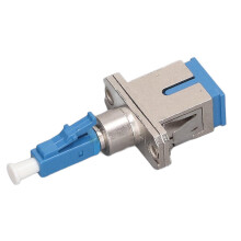 Veelgebruikte hybride glasvezeladapter LC-male naar SC-female, single-mode simplex, hoge precisie, compatibiliteit, snelle diagnose voor optische