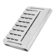 Heavy Duty Stainless Steel Grease Door Blocker for Griddle Food Screen